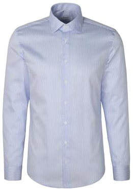 Seidensticker Herren Business Hemd - Slim Fit - Bügelleicht - Kent-Kragen - Langarm - 100% Baumwolle