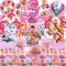81 Pièces Décoration Paw Dog, Kit Anniversaire Avec Ballons, Assiettes - Pour 5 Ans