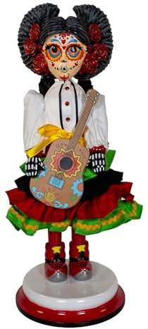 Kurt Adler Casse-Noisette Hollywood Nutcrackers™ Jour des Morts 40,6 cm