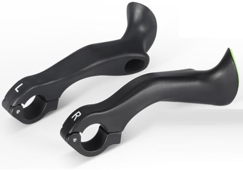 HOUSON Fahrrad Bar End, Nylon Lenkerenden Rutschfeste Mountain Bike MTB Lenker Hörner für Erwachsene 21.8mm-22,2 mm