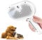 MAROM - Spazzola a vapore per gatti e cani, pettine autopulente per animali con pelo corto e lungo (BIANCO) + EBOOK in Omaggio