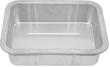 Leak Portable Universal Metal Oil Drain Pan Automotive Change Container for Cars Motorcycles Boats (5L)