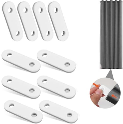 10 Stück 28g Duschvorhang Beschwerer,Gardinenbeschwerer,Duschvorhang Gewichte,Vorhang Blei Gewichte,Gewichte Bleiband Für Gardinen,Bleistreifen Gardinen,Fur Haus Büro Vorhänge Tischtuch Zubehör