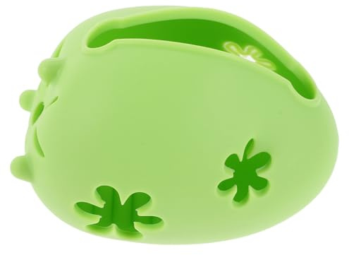 INOOMP Beauty Sponge Holder Beauty Egg Storage Drying Rack Cosmetic Travel Cases Makeup Puff Case Green