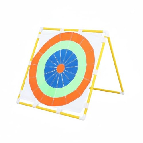 FytStycale Tacky-Ball Throwing Board Target Panel 85 Cm Freestanding Target Panel Angled Frame Recreation Item