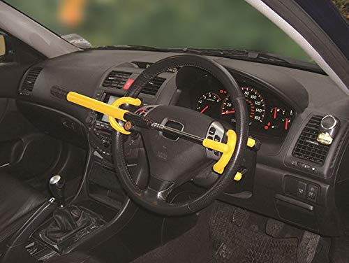 XtremeAuto® Anti-Theft Car Auto Steering Wheel Lock - Heavy Duty - 8.5 X 13.75