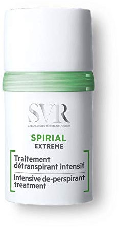 SVR Spirial Extrême Traitement Détranspirant Intensif 20 ml + Déo-Douche Gel Lavant Déodorant 55 ml Offert