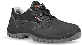 U POWER Leather Safety Shoes S1P MOVIDA Grey Size: 13