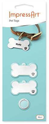 ImpressArt Haustiermarken-Set, 4-teilig