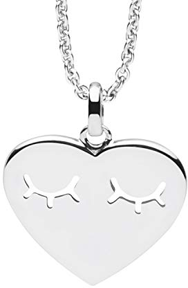 Nana Kay Damen-Halskette Hearty Silver 50 cm Länge 925 Sterling Silber