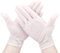 NA Nitril-Einweghandschuhe, puderfrei, latexfrei, antiallergisch und verschleißfest, Größe M, Weiß