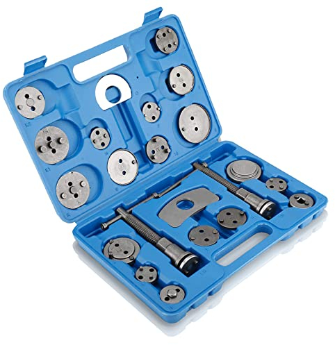 EINFEBEN Bremskolbenrücksteller 22 TLG Set Universal Bremskolben Kolben Rücksteller KFZ Werkzeug Satz