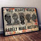 Feministische Wandkunst-Dekoration – Well Behaved Women Seldom Make History Poster – Frida Khlo, Ruth Bader Ginsburg, Kraftvolle Frauen, Frauenrechte – Ungerahmt (45.7x30.5 cm)