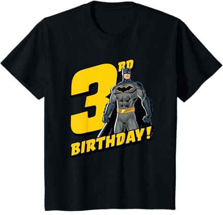 Bambino Batman 3rd Birthday Maglietta