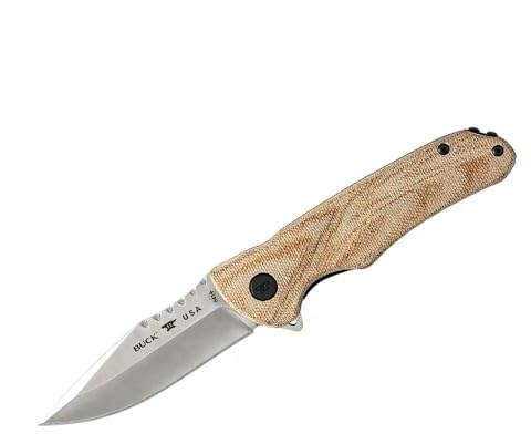 Couteau BUCK Sprint Pro Micarta Naturel