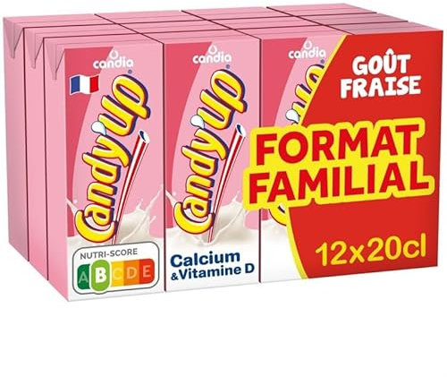 CANDY'UP - Candy'Up Fraise Brique 12X20Cl Format Familial - Vendu Par Unité