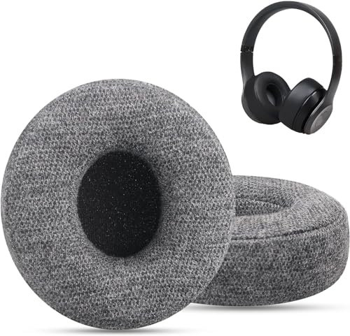Almohadillas de repuesto para auriculares Beats Solo 3, almohadillas para auriculares inalámbricos Beats Solo 2 y Solo 3, no son compatibles con auriculares Beats Studio con adhesivo 3M más fuerte,