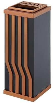 Cendrier debout Cendrier d'extérieur debout, élimination des fesses de cendres de Cigarettes, support coupe-vent en acier inoxydable, conteneur de cigares extérieur, colonne de cendres Cendrier pour l