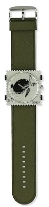 S.T.A.M.P. S. Uhr, Uhren-Set by The Sea, Zifferblatt mit Armband, Armbanduhr, Uhrengehäuse, Wechselzifferblatt, Quarz Analog Uhr, Veganes & Nachhaltiges Uhrenarmband, Bunt, Kunststoff