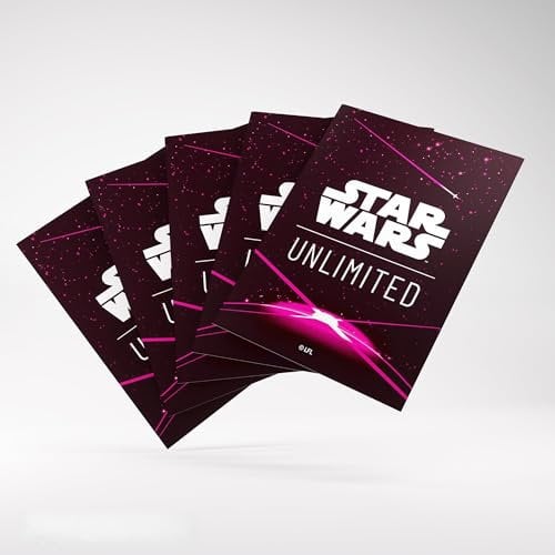 Star Wars: Unlimited Card Game - Art Sleeves - Card Back Magenta