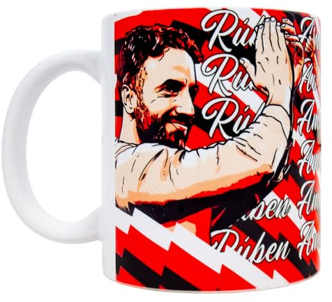 fan originals Manchester Football Legends of United Ruben Amorim Ceramic Mug