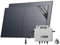 Kit solaire EcoFlow STREAM, Micro-onduleur 800 W solaire intelligent relié au réseau, panneaux solaires PV de 520 W*2, contrôle via Wi-Fi et APP, idéal pour balcons, jardins, toits et murs