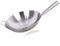 GAOAZHEN Wok in Acciaio Inox 34 43 cm Antiaderente Adatto a Tutti i Piani Cottura compresi quelli a induzione Maniglie Stay Cool 38 cm