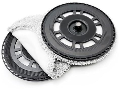 Lot de 4 serpillères avec Support de Rechange, compatibles avec Dreame L10s Pro Ultra Heat/L10s Ultra Gen2/X30 Ultra/X40 Ultra/L20 Ultra/X40 Master/L40 Ultra Robot Aspirateur Pièces de Rechange