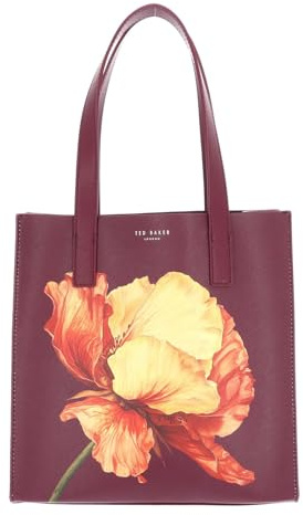 Ted Baker Damen S284076WINEO/S Bedruckte Blume Small Icon Bag Wine