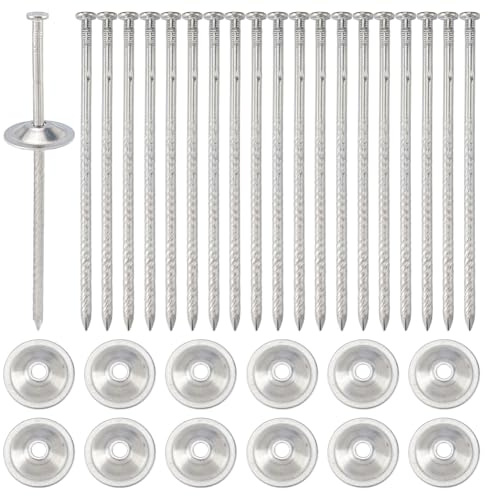 SUPERFINDINGS 20 Stück Outdoor Wohnmobil Teppich Heringe Edelstahl Spirale Terrasse Matte Heringe Silber Außen Teppich Halter Terrasse Teppich Hering Zur Befestigung Von Teppichen Zelten Planen