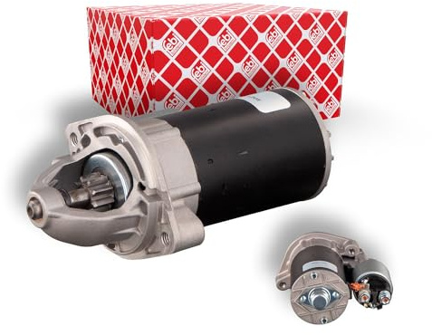 febi bilstein 101596 Anlasser , 1 Stück | Kompatibel mit: MERCEDES-BENZ 124 Coupe, 124 Stufenheck, 124 T-Model, C-CLASS, C-CLASS, C-CLASS Coupe, C-CLASS T-Model