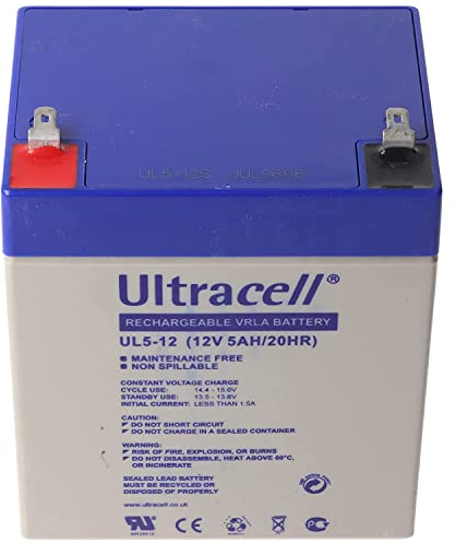 Ultracell UL5-12 12V 5Ah Bleiakku AGM Blei Gel Akku