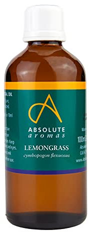 Absolute Aromas | Lemongrass Essential Oil - 100% Pure, Natural, Undiluted and Cruelty-Free - for use in a Diffuser and Aromatherapy, 100ml
