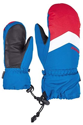 Ziener Lettero Skihandschuhe, Unisex Kinder Einheitsgröße blau (True Blue)