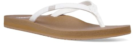 Sanuk Damen Yoga Joy Flipflop, Hellbraun, 37 EU