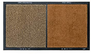 Okssud Alfombrilla Desinfectante para El Piso, Zapatos De Limpieza De La Puerta Delantera, Alfombras Y Felpudos, Felpudos para el Hogar Restaurante Entrada De La Oficina, 45 x 80 cm