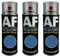 Alex Flittner Designs 3X Plástico Revestimiento Pintura en Espray Laca Colorida Lata de Aerosol RAL5007 Azul Brillante Mate - Ral5007 Azul Brillante Seda Mate