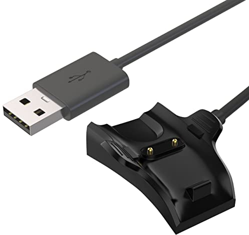 Ladegerät kompatibel mit Huawei Honor Band 5/Band 4/Band 3/Band 3 Pro – USB Kabel 100cm Ladekabel Ersatz für Ladeadapter Ladestation Aufladekabel Adapter PHONILLICO