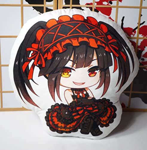 JunziWing Anime Date A Live Plüschtiere, Weiche Figur Tokisaki Kurumi Stoffpuppen Kissen, Mädchen 45Cm