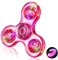 Gigilli Finger Spielzeug,LED Kristall Fidget Spielzeug für Kinder Erwachsene, LED Kristall Fidget Set Finger Toy Stressabbau Anti Angst sensorisches Spielzeug,Party Taschenfüller,Rosa