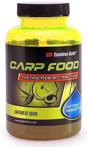 Tandem Baits Karpfen Futter Angelfutter Aroma Attract Booster 300 ml Japanischer Tintenfisch
