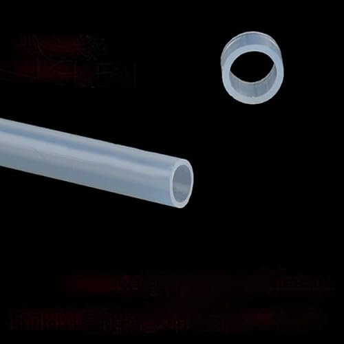 1 Meter transparenter Silikonkautschukschlauch in Lebensmittelqualität 2 3 4 5 6 7 8 10 mm Außendurchmesser Flexibler Silikonschlauch - 1 x 2 mm