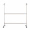 Support en Métal Mobile Réglable pour Tableau Effaçable À Sec, Tableau Noir, Support Roulant Portable sur roulettes, Chevalet De Tableau Blanc Debout, Support Uniquement