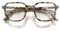 LONDON MOLE Brillen | Hollywood-Lesebrille | Quadratische Lesebrille | Coole Leser | Stilvolle Lesebrille | Unisex | Federscharniere | Glanz helles Schildpatt | + 2,0 Vergrößerung