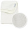 MEYCO Baby Bouclé Reisedecke (Babydecke aus Polyester, besonders weich & warm, praktisch für unterwegs, Babyzubehör in 75 x 100 cm, Baby Erstausstattung), Offwhite