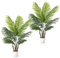 PASCH® 2 x Areca Kunstpalme groß (110cm) - Naturgetreu & Langlebig | Realistische Kunstpflanzen groß | Künstliche Pflanzen groß | Palme künstlich | Künstliche Palme für EIN natürliches Ambiente