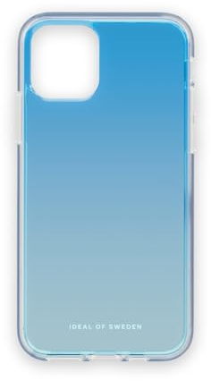 IDEAL OF SWEDEN Durchsichtige Handyhülle mit erhöhten Kanten und Nicht vergilbenden Materialien, fallgetesteter Schutz mit transparentem Finish, kompatibel mit iPhone 11 und XR (Light Blue)