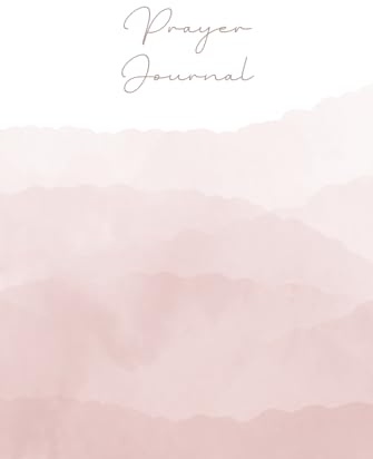 Blush Pink Prayer Journal: Light Pink Christian Journal for Women and Young Girls 6x9 150 page Hardcover