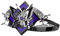 Acsewater Honkai Star Rail Seele Schmetterling Muster Ring - Süße Peripherie Cosplay Schmuck