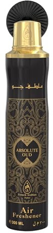 Absolute Oud 300ml Air Fresheners by French Arabian Perfumes Authentic Arabic Home Fragrances
